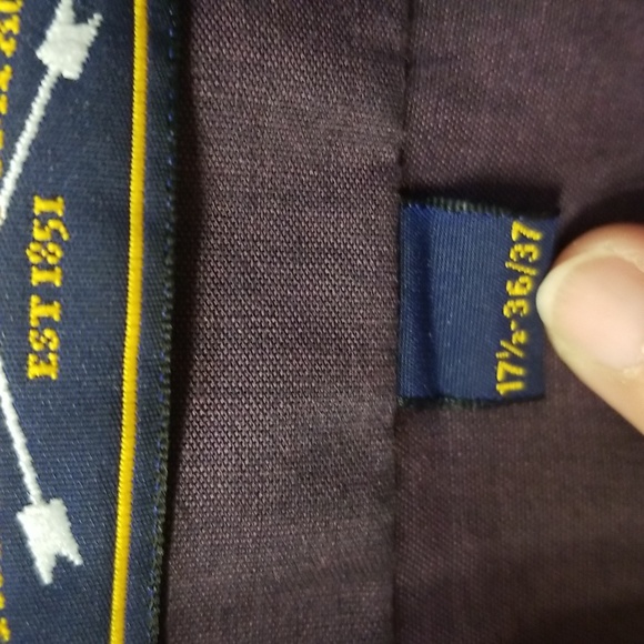 The arrow company wrinkle free size 17 1/2-36/37 - Picture 3 of 4